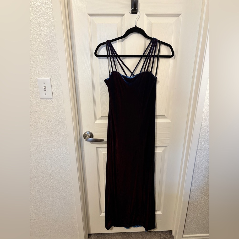 Rampage Velvet Maxi Dress